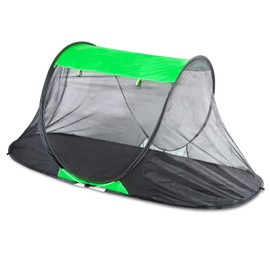 1 Person Pop-up Mosquito Tent for Camping - Breathable & Fine Mesh Camping Bug Screen Net with Carry Bag, 6ft Instant Portable Screen Tent for Teenagers Girl Boy Summer Scout Camp