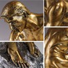 SAINWORDS The Thinker Statue Figurine Thinking Man Resin Decor Sculpture