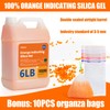 6LBS Desiccant Beads, Premium Color Indicating Silica Gel Beads Bulk,