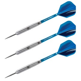 Harrows Genesis-Precision Machined Steel Tip Tungsten Darts for Close Grouping & High Scoring, 26 g