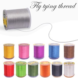 XFISHMAN Fly-Tying-Thread-Kit-6/0-3/0 Fly Tying Supplies Fly Fishing Materials Accessories
