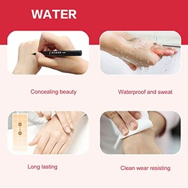 Líquido que Cubre el Vitíligo de 30 Ml, Líquido que Cubre el Vitíligo, Gotero Corrector de Maquillaje Respetuoso con la Piel, Maquillaje Corrector de 