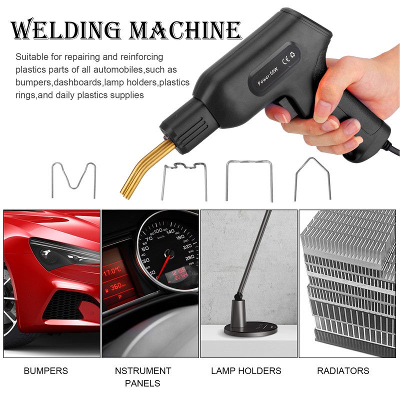 Car Bumper Repairing Welding Tool Black Car Bumper Repair Kit