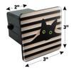 GRAPHICS & MORE Black Cat in Window Tow Trailer Hitch