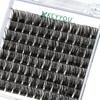 Lash Clusters 96pcs Individual Lashes D Curl 10mm Eyelash Clusters