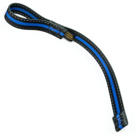Country Brook Design - Thin Blue Line Winch Hook Pull Strap with Reflective Polyester