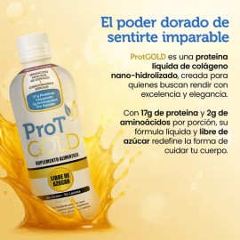 Protgold  Kit 2 Proteínas De Colágeno Hidrolizado  887ml                                                                                              