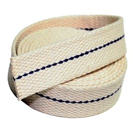 Oil Lamp Mate 1 Inch Flat Cotton Oil Lantern or Oil Lamp Wick 6 Foot Roll