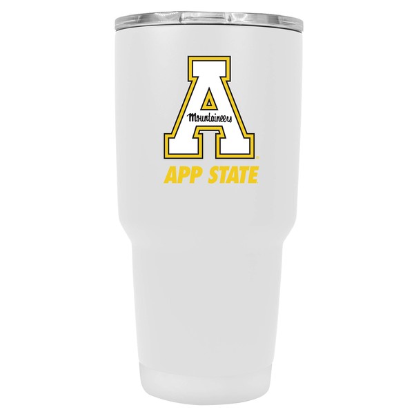 R and R Imports Appalachian State 24 oz White Insulated
