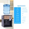 YIPONYT Top Loading Countertop Water Cooler Dispenser, 3 Temperature Settings