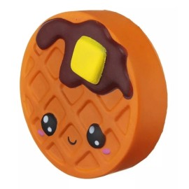 Squishy Kawaii Waffle Con Olor Anti Estrés Apachurrable