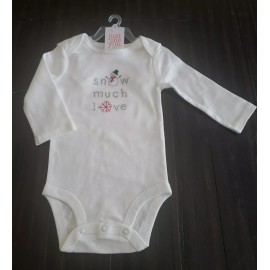 Carter's Baby Christmas Outfit 'snow much love' 9 Months Winter Carter's Just One You NWT