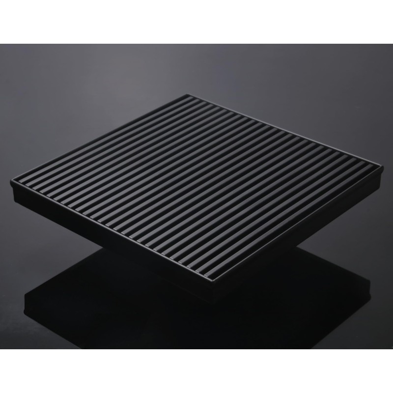 Sharpeye 8 Inch Square Shower Drain with Removable Wedge Wire