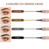 Eyebrow Pencil with 4 Tips Micro Head, Eyebrow Pencil Micro