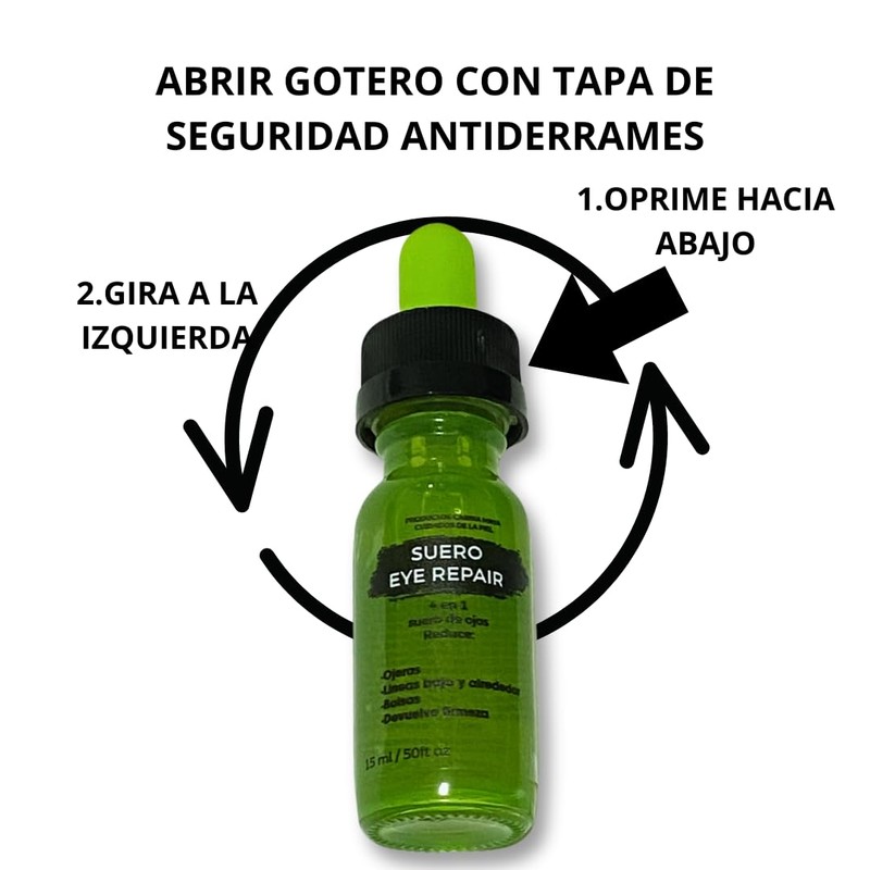 Suero Eye Repair suero para ojeras, bolsas en los ojos,