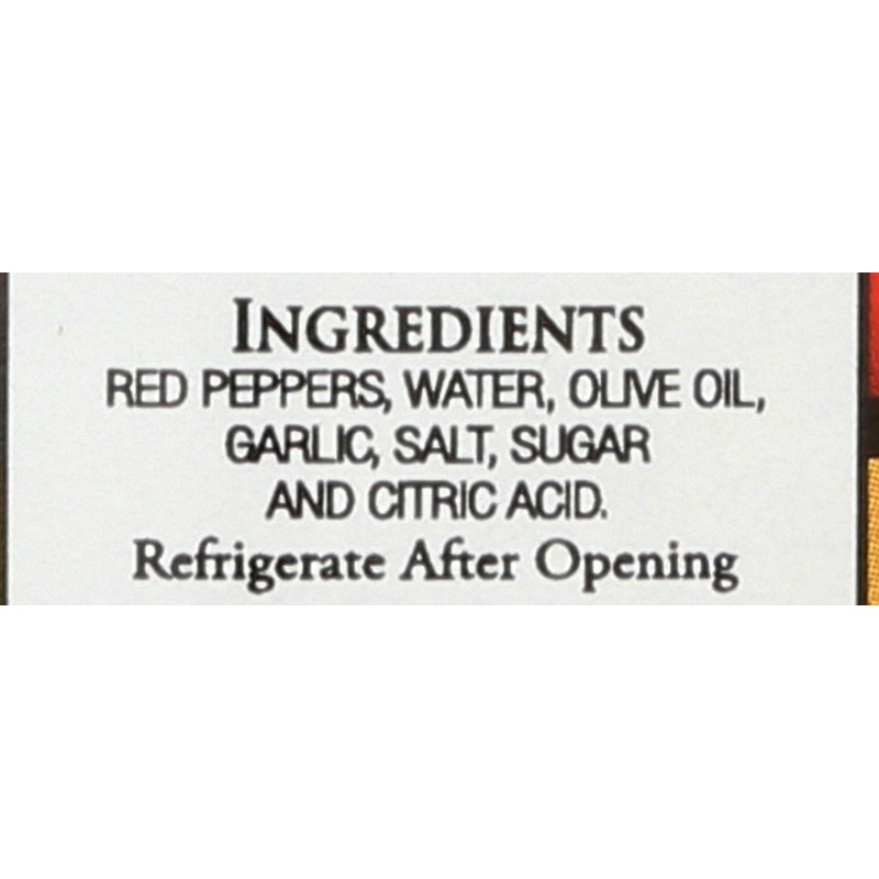 DeLallo Roasted Red Peppers w/Garlic, 12-Ounce Jars (Pack of 12)