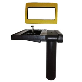 Overflow - 90 Degree - for Sinks with Overflow in Storage Area Next to the Basin - Rectangular Flat - 50mm x 80mm