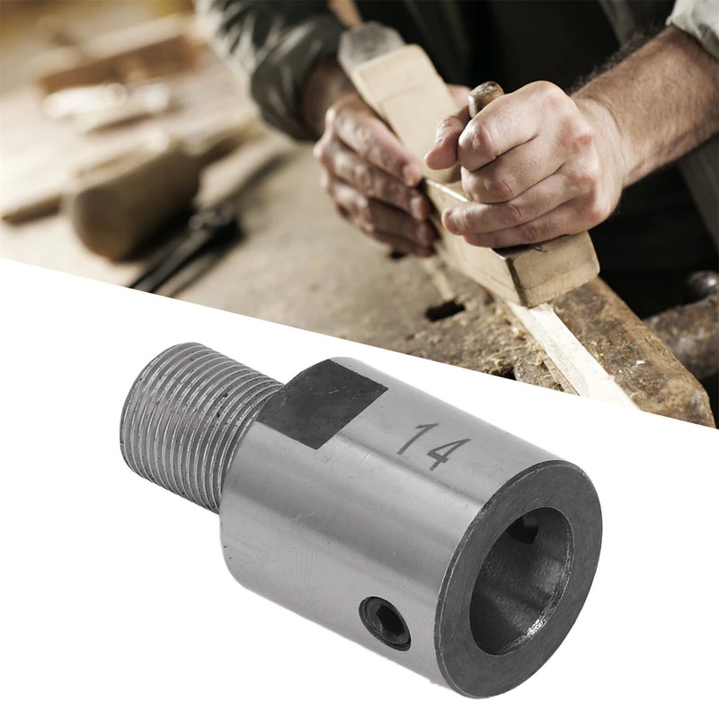 M14 Connecting Rod Stainless Steel High Accuracy Chuck Connecting Adapter