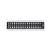 Inte-Grates IGFPD212-WH Flush Floor Matching Vent 2x12 Drop-in Plastic Floor