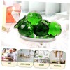 iplusmile Crystal Grape Ornament Realistic Decorative Fruit Craft Figurine for