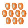 ToolUSA 10 Pack Orange Electrical Tape | 50 Foot Roll