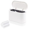 Mini Garbage Can, SHAIDOJIO, Small Trash Bin with Lid, Desktop