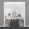 Extra Large Windproof Vinyl Sheet for Entrance/Balcony (200x240cm) Front Door