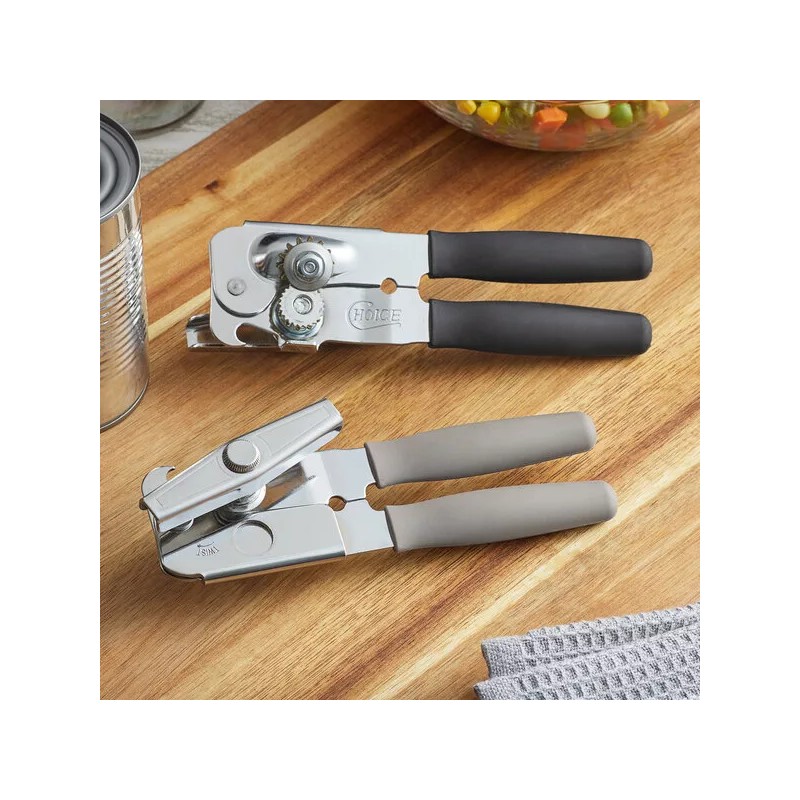 Choice Manual Can Opener with Black Handle - Manual Can
