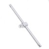 Chiloskit 1/4" T-Handle Socket Breaker Bar Wrench Extension Sliding Bar