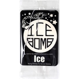Ice Bomb Air Freshener Pouch Pack 72 pc Box