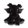 Aurora, 61017, Sparkle Tales, Onyx Dragon, 12In, Soft Toy, Black
