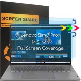 2 Pack Designed for 14.5" Lenovo Slim 7 Pro X, Lenovo Yoga Pro 7 / 7i (Gen 9), Lenovo Yoga Pro 9i/Slim Pro 9i Screen Protector,(14.5 inch) Blue Light Blocking Anti Blue Light Anti Glare Shield