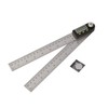 Stainless Steel Professional digital display angle finder steel rule 200mm