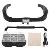 Headband Magnifying Glass Adjustable LED White Light 4 Interchangeable Lenses