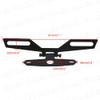 Motorcycle License Plate Stay Angle Adjustable License Holder Fender Less