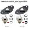 Musiclily 6.35mm Oval Guitar Loaded Jack Socket Plate for Electric