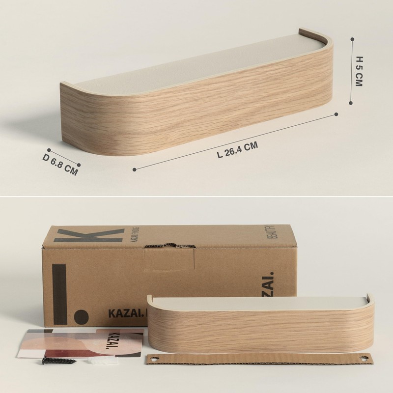 Kazai. Key Rack 'Fyndig' Minimalist Key Hook Design from Berlin