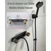 LUOGULIANG 8inch Mobile Home Shower Faucet with Hose and Head