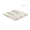 Falken Design Brushed Silver Aluminum Sheet - 24" x 30"