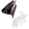 Gordon Glass® Sliding Shower Door Bottom Guide 1-3/8" Wide x