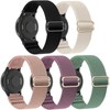 ZOCOVIN 5 Pack Stretchy Watch Band Compatible with Garmin Vivoactive