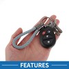 A ABSOPRO Car Keychain Universal Key Chain with Ring for