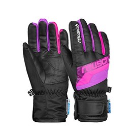 Reusch Unisex Children's Dario R-tex Xt Gloves, Black/Pink Glo, 5.5 EU