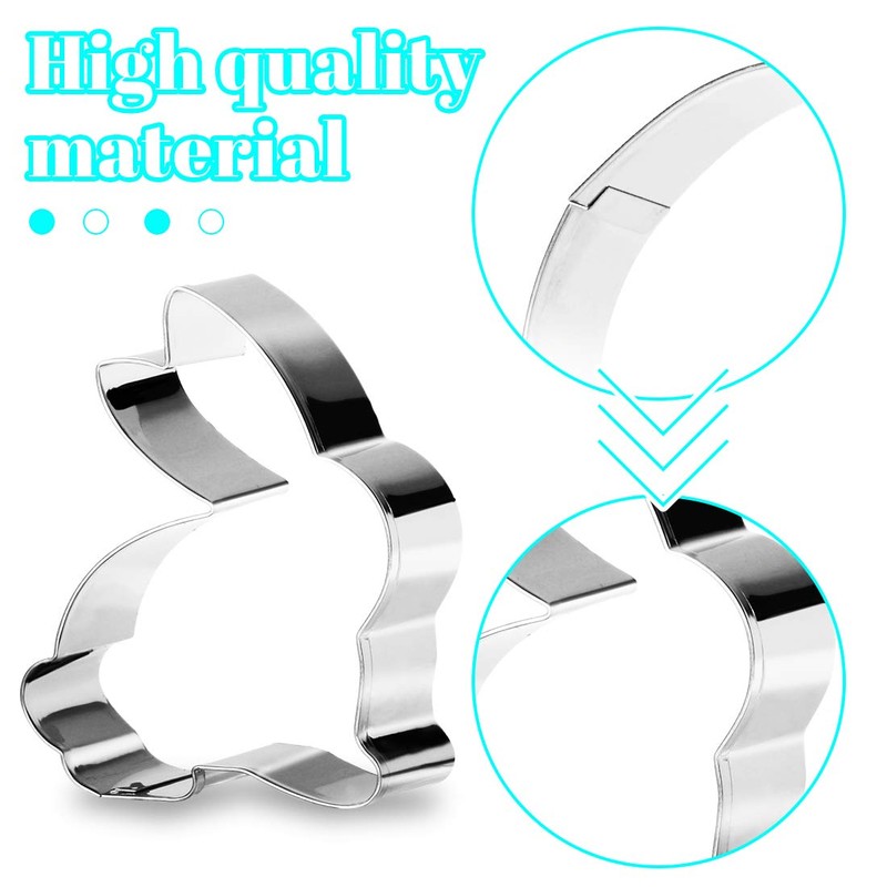 Easter Cookie Cutters, Set of 8, Easter Set, Easter Stainless