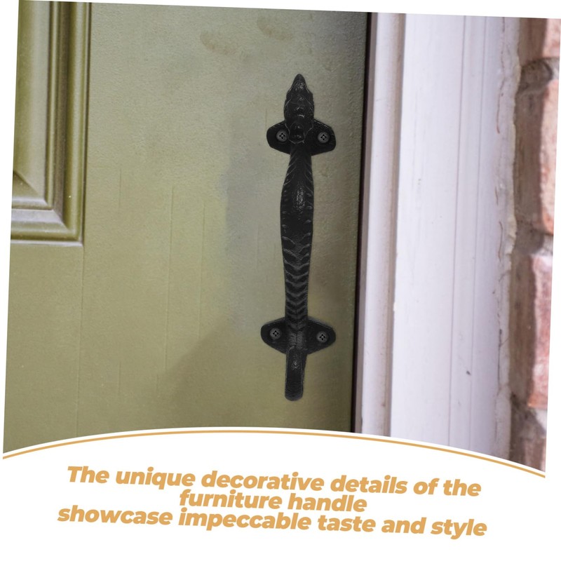 Mipcase Cabinet Handle Elegant Cast Drawer Pull for Furniture Durable
