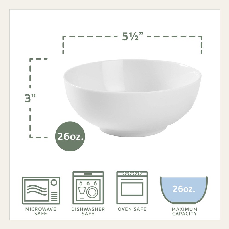 Everyday White by Fitz and Floyd Beaded 26 Ounce Porcelain
