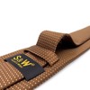 [S&W SHLAX&WING] Men's Necktie Brown Copper Formal Neck Tie Set