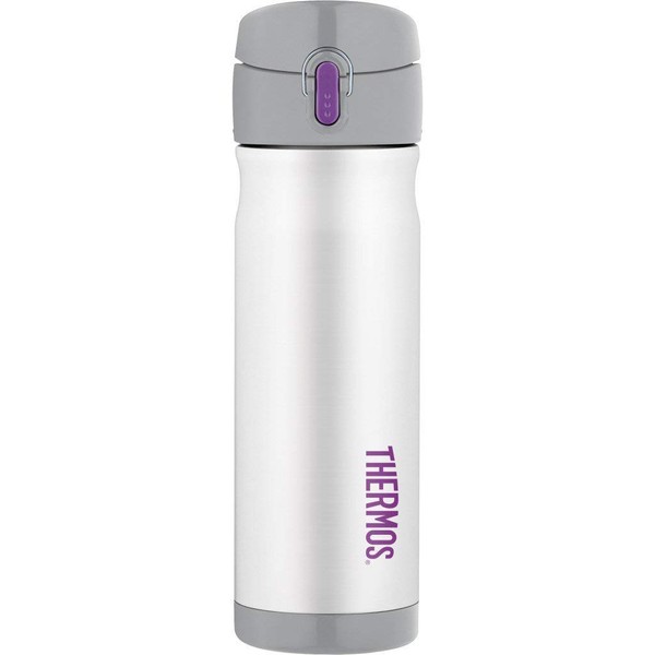 Thermos® Stainless Steel Vacuum Insulated Commuter Bottle, 470ml, White, JMW500WH4AUS