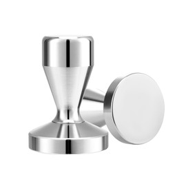 Espresso Tamper 58mm YOMYM,Tamper para Cafe,Manipulador de Café Expreso,Tamper Calibrado de Café,304 Acero Inoxidable Tamper con Alfombrilla de Silicona,para Breville Cafetera,Tamper