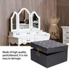 Treasure Props Storage Box with Password Lock Retro Wooden Storage